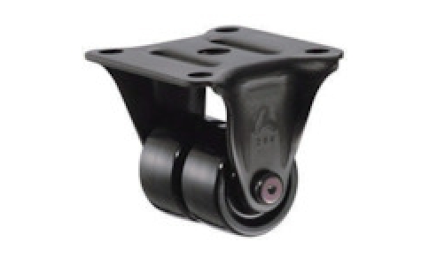 HAMMER CASTER 錘牌 腳輪550R-N38BAR01-鏈球低莊式中荷重用固定尼龍車38mm