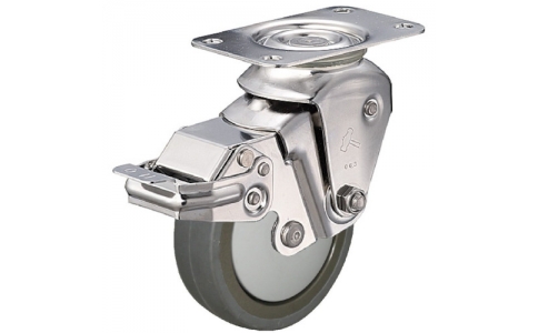 HAMMER CASTER 錘牌 935 BBE-BLB125-SD20-鏈球全不銹鋼坐墊E自由SP導(dǎo)電聚氨酯125mm線徑2.0